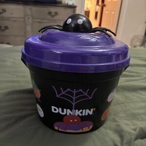 Dunkin Donuts Halloween Munchkin Bucket 2025 Limited Edition